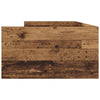 Bed Frame with Drawer Old Wood 100 x 200 cm Solid Pine Wood