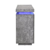 Odessa Sideboard With 2 Door 4 Drawer In Concrete Effect And LED