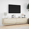 TV Wall Cabinet with Sonoma Oak 180x31x38 J2Y7