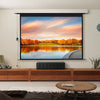 Electric Motorized Projector Screen Home 4:3/16:9 HD Cinema Screen with Remote