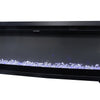 40/50/60/70/80/100 Inch Insert/Wall Mounted LED Fireplace Wall Inset Into Fire