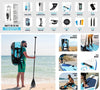 SUP Inflatable Stand up Paddle Board Kayak Seat & Accessories 10'8 & 12'6 Blitz