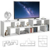 Free Combination TV Stand for TVs up to 65 Inches Media Entertainment Fnhucaxnlw