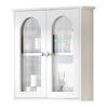 New Bathroom Cabinet With Shelf Wall Mounted For Bathroom Storage White