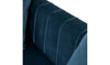 Everly Velvet 2 Seater Sofa - Blue
