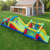 Inflatable Bounce Castle Large Slide w/Jumping House (Without Blower)