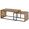 Set of 2 Coffee Tables, Side Table, Tea Table for Living Room Bedroom