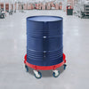 Heavy Duty 8-Wheel Drum Dolly Cart for 55 Gallon Barrel UK Warehouse