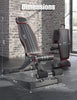 Weight Bench Press, Adjustable Workout Benches for Home Gym Dumbbell Exercise
