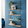 5 Tier Metal Wire Wall Floating Shelves Decoration Storage Shelf Living Room