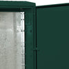 GRP Electric Enclosure Kiosk Cabinet Meter Box Housing,W700xH1000xD350mm,Green