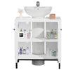 White Bathroom Under Sink Cabinet Basin Storage Cupboard Vanity Unit Eswsnahqjfs