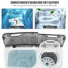 8.5KG Twin Tub Portable Clothes Washing Machine Mini Laundry Washer Spin Dryer