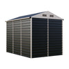 3-10FT Galvanised Garden Storage Shed Outdoor Apex /Pent Roof Log Tool House Box