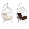 Hanging Egg Chair Rattan Garden Swing Chairs Patio Indoor Outdoor With Cushion