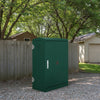 GRP Electric Enclosure Kiosk Cabinet Meter Box Housing,W700xH1000xD350mm,Green