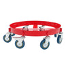 Heavy Duty 8-Wheel Drum Dolly Cart for 55 Gallon Barrel UK Warehouse