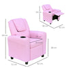 Kids Recliner Armchair Games Chair Children Seat Girls Boys Sofa
