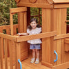 Playhouse 2 Stories w/ Telescope & Bench Little Tikes Real Wood Adventures