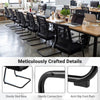 Office Guest Chair Ergonomic Reception Chair with Lumbar Support