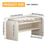 Home shoe changing stool, cushioned shoe rack, living room, bedroom, corridor
