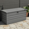 Outdoor Storage Box Lockable 400L - Garden Container Chest Weather Resistant