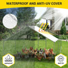 Walk-in Metal Chicken Coop Poultry Cage Pet House with Waterproof Cover