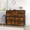 Modern Fabric Chest of Drawers Storage Organizer Bedroom Furniture