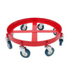 Heavy Duty 8-Wheel Drum Dolly Cart for 55 Gallon Barrel UK Warehouse
