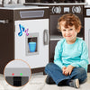 Kids Corner Wooden Playset Pretend Toddler Kitchens Cooking Toy Light