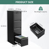 Metal File Cabinet 4 Drawer Storage Filing Cabinet Home Office