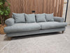 Teddy 3 Seater Sofa In Hidden Cove Linen Cotton (Breaks Down) RRP-£2600