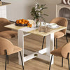 Extendable Folding Dining Table Space Saving Drop Leaf Desk Workstation Home