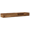 Storage Bed Frame with Drawer Old Wood 150 cm Engineered Wood