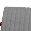 Modern Accent Chair Upholstered Armchair for Bedroom Living Room Grey