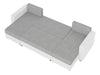 Corner Sofa Bed ASTANA U with Storage Container and Sleep Function Springs New