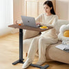Medical Overbed Bedside Table Adjustable Height with Wheels Hospital Home Desk