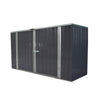 Galvanized Metal Large Storage Garden Bike Shed Unit Tools Bicycle Store UK