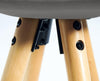 Bar Stools Kitchen Breakfast Chairs Dining Modern Wooden Velvet | Set of 2