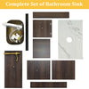 1000x500mm Bathroom Furniture Vanity Unit Basin Sink Storage Cabinet Soft Close
