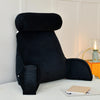 Backrest Reading Pillow with Neck Rest Lumbar Support Arm Seat Cushion Lounger