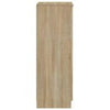 Modern Wooden Narrow 1 Door Hallway Shoe Storage Cabinet Unit Organiser Wood