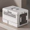Collapsible Cat Puppy Carrier Small Animal Travel Transport Handhold Crate Box