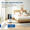 15L Portable Air Cooler Evaporative Cooling Fan 3 Speed Remote Timer Home UK