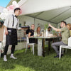Garden Gazebo Marquee Party Wedding Tent Portable Carport Shelter Car Canopy
