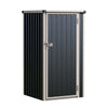 3-10FT Galvanised Garden Storage Shed Outdoor Apex /Pent Roof Log Tool House Box