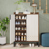 Modern Shoe Cabinet for Entryway, 5-Tier Shoe Storage Cabinets for 25 Pairs