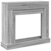 Fireplace Surround Grey Sonoma 100x30x87.5 cm Engineered Wood