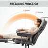 Office Chair, High Back Leathaire Desk Chair for Home, Grey