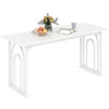 Dining Table for 6-8 People 160cm Rectangular Farmhouse Kitchen Table